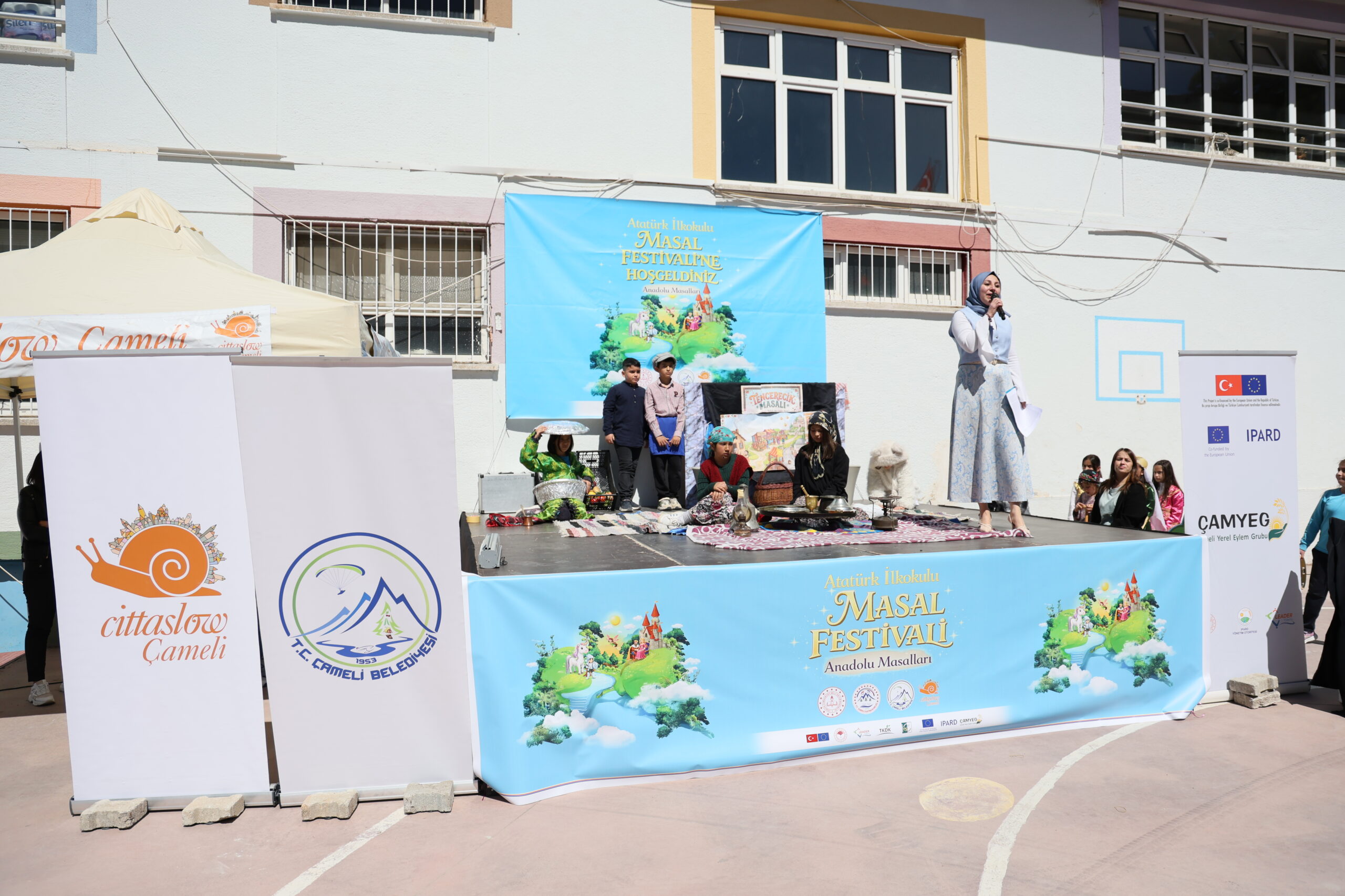 Çameli Masal Festivali’ne Yoğun İlgi: Çocuklar ve Aileler Unutulmaz İki Gün Yaşadı